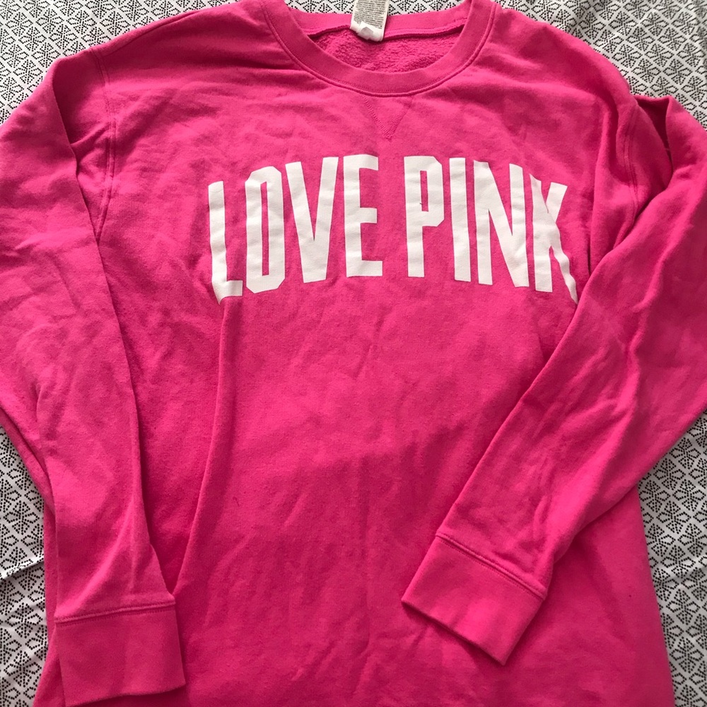 Pink sweatshirt